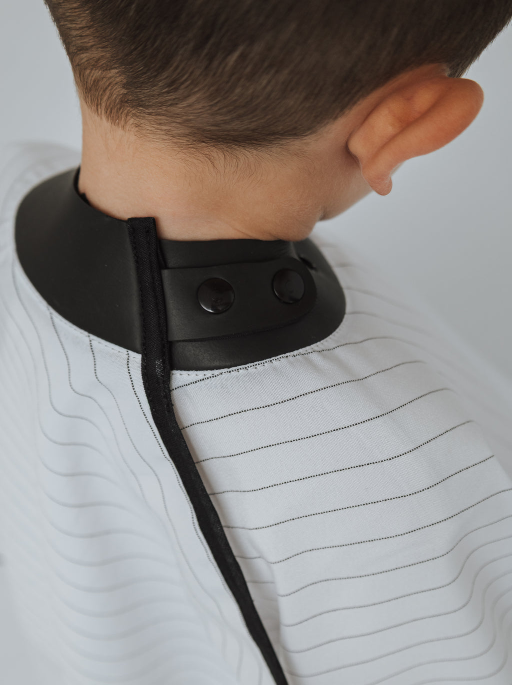 Capa infantil UK Branca com risca de Giz