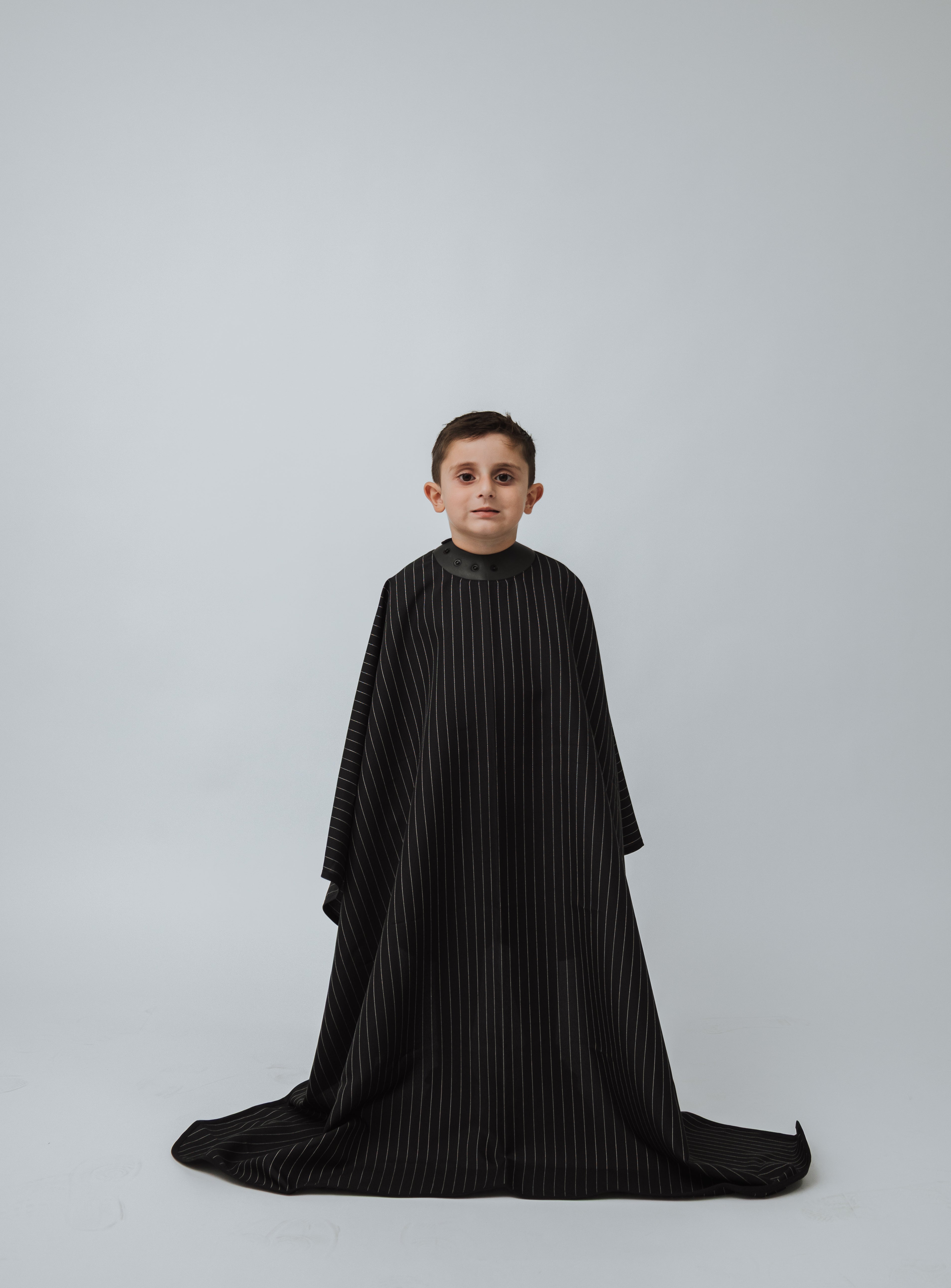 Capa infantil UK Preto com risca de Giz