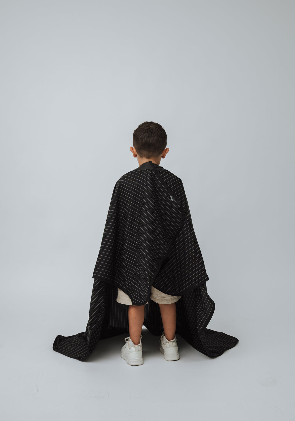 Capa infantil UK Preto com risca de Giz