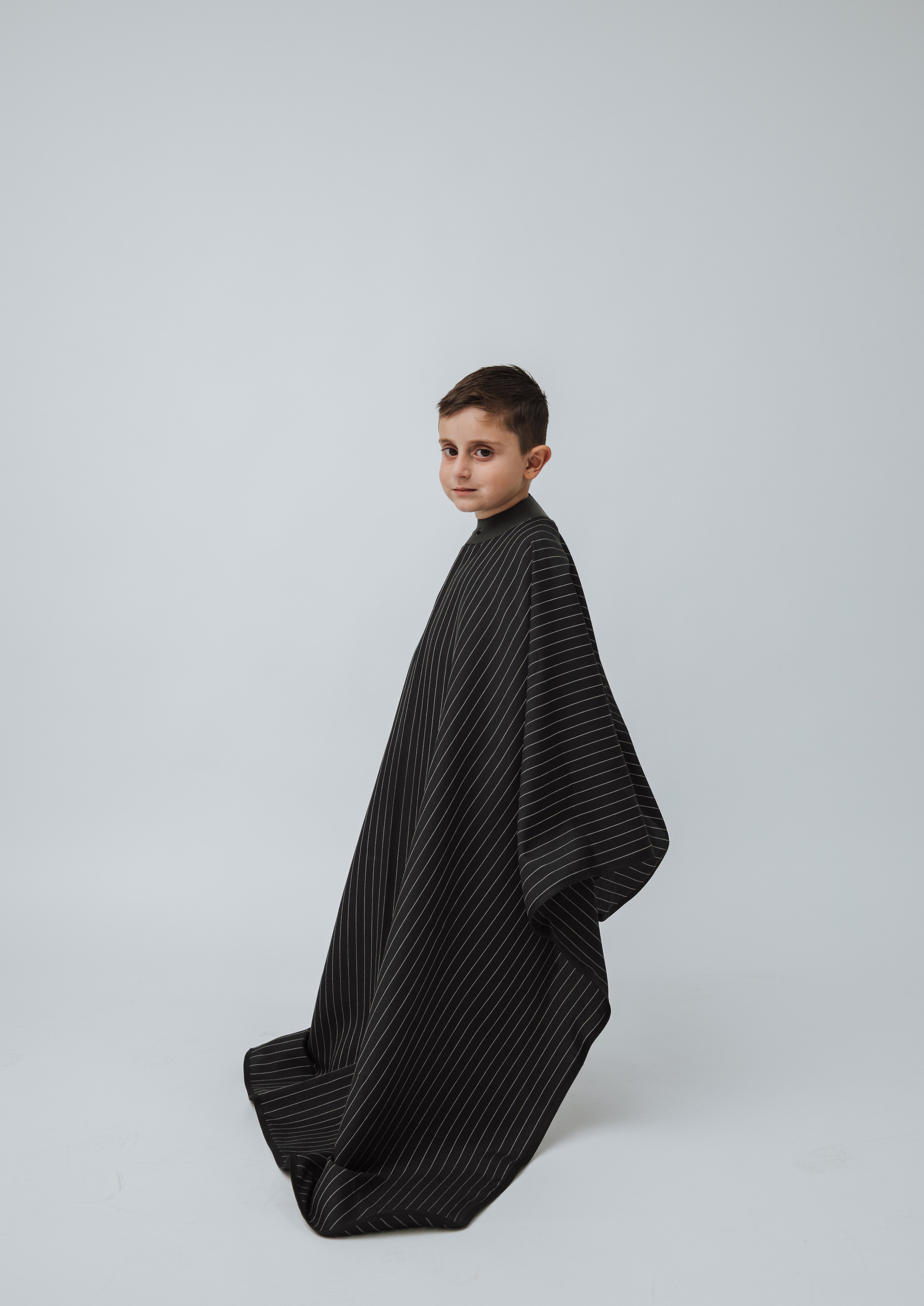 Capa infantil UK Preto com risca de Giz