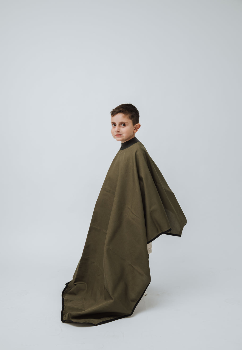 Capa infantil UK Verde militar